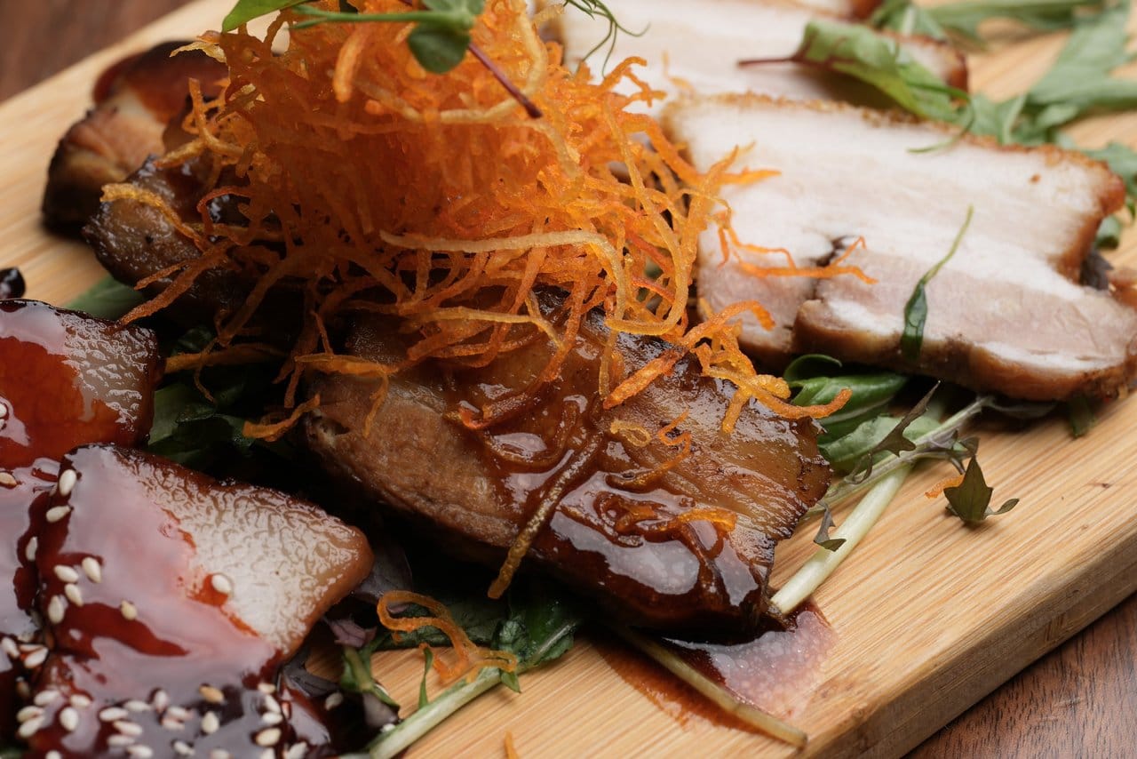 Sliced beef