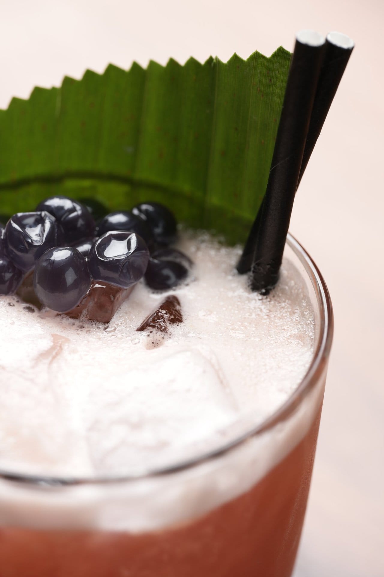 Blueberry cocktail
